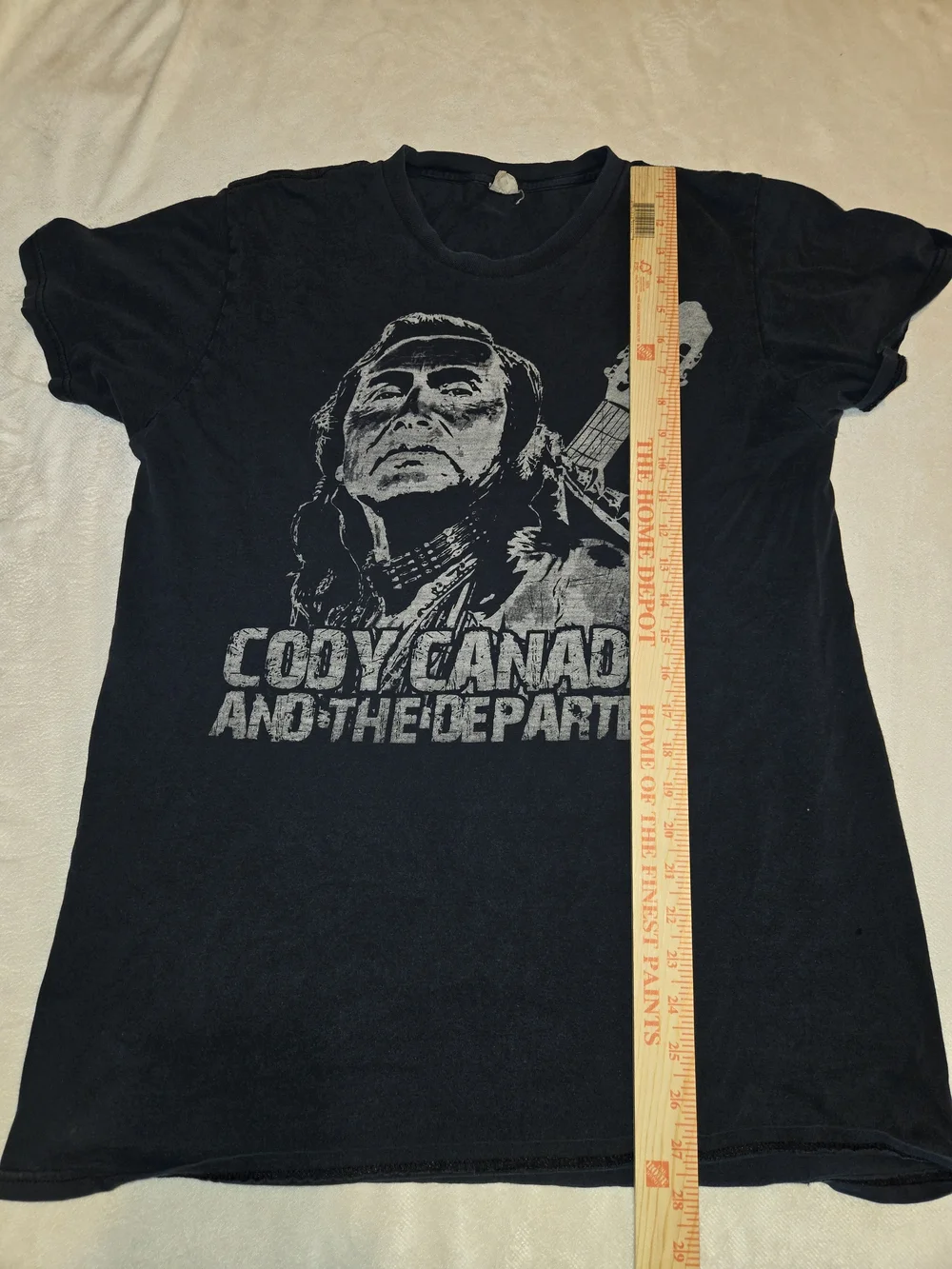 VTG Hanes Cody Canada and The Departed Graphic T-Shirt - Black